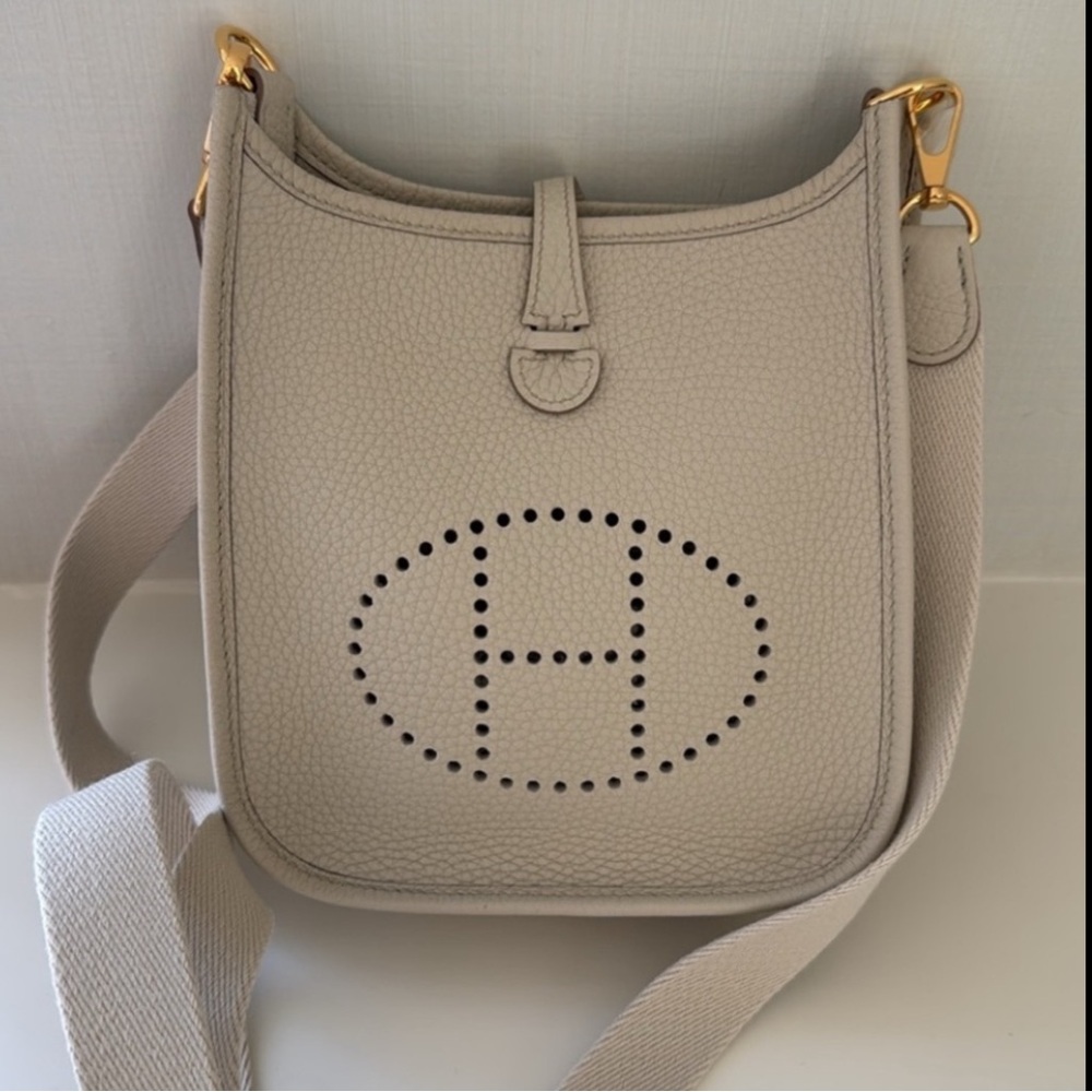 Hermes Evelyne 16 TPM Breton Color Amazone Taurillon Clemence Leather NWT
